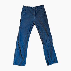 Vans Drill Chore Carpenter Corduroy Pants Mens 30 Gray Loose Fit Skate Workwear